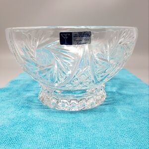 Crystal Clear Industries "Star Of David" Bowl